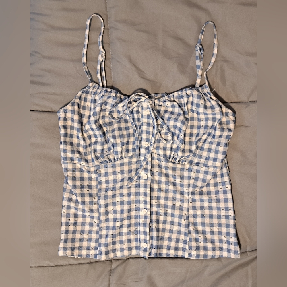 Checkered Tank Top